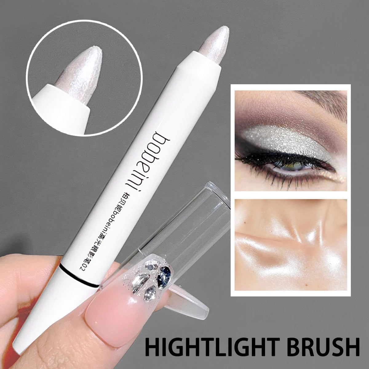 Highlighter,Brightening,Silkworm Pen,Pearlescent,Matte,Burst Eyeshadow Pencil,Makeup,Eye Makeup,Long-Lasting Pearlescent Stick