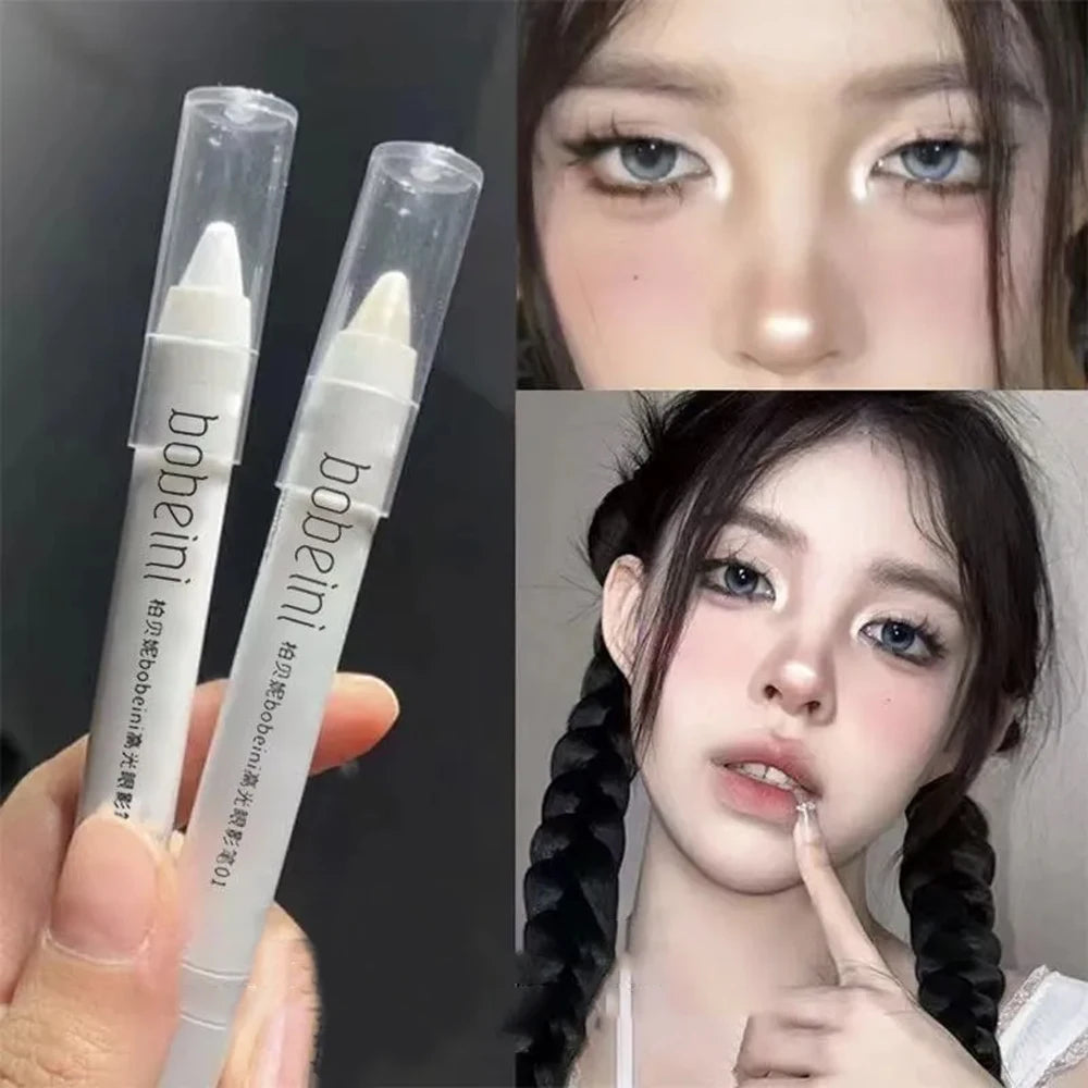 Highlighter,Brightening,Silkworm Pen,Pearlescent,Matte,Burst Eyeshadow Pencil,Makeup,Eye Makeup,Long-Lasting Pearlescent Stick