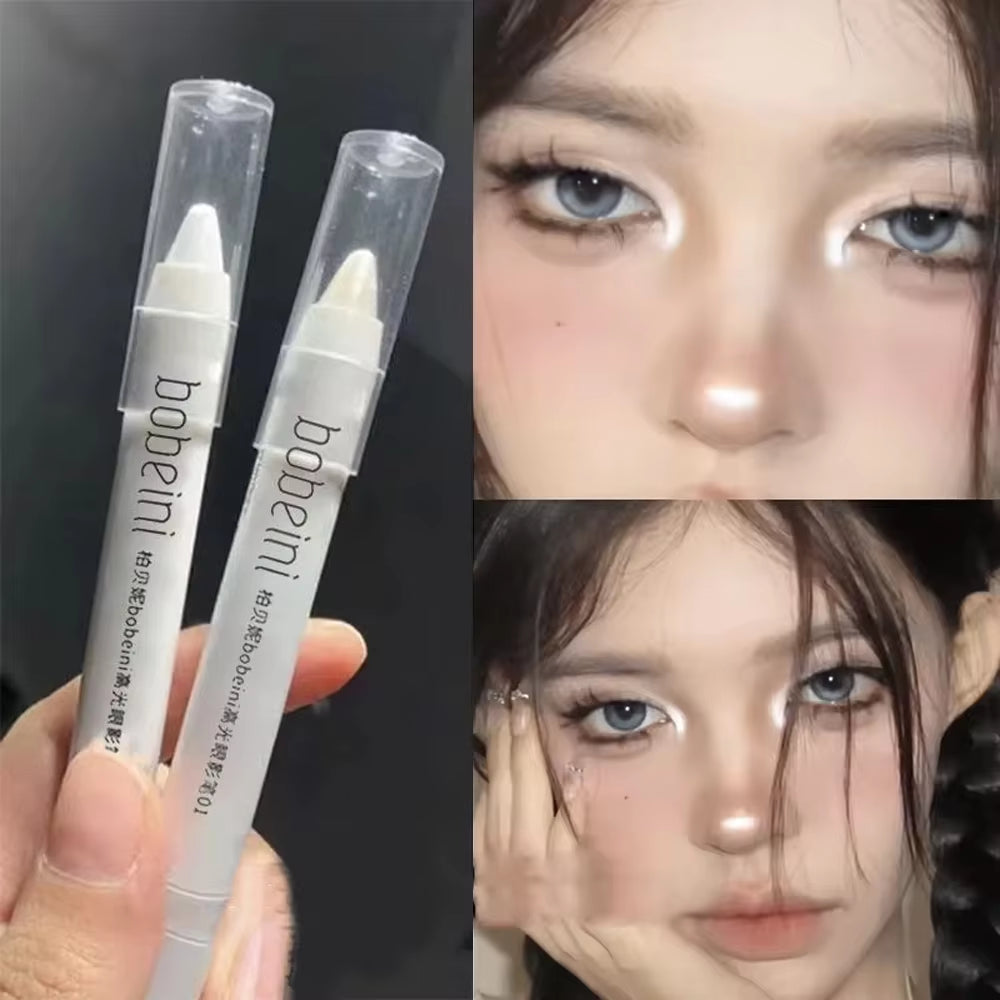 Highlighter,Brightening,Silkworm Pen,Pearlescent,Matte,Burst Eyeshadow Pencil,Makeup,Eye Makeup,Long-Lasting Pearlescent Stick