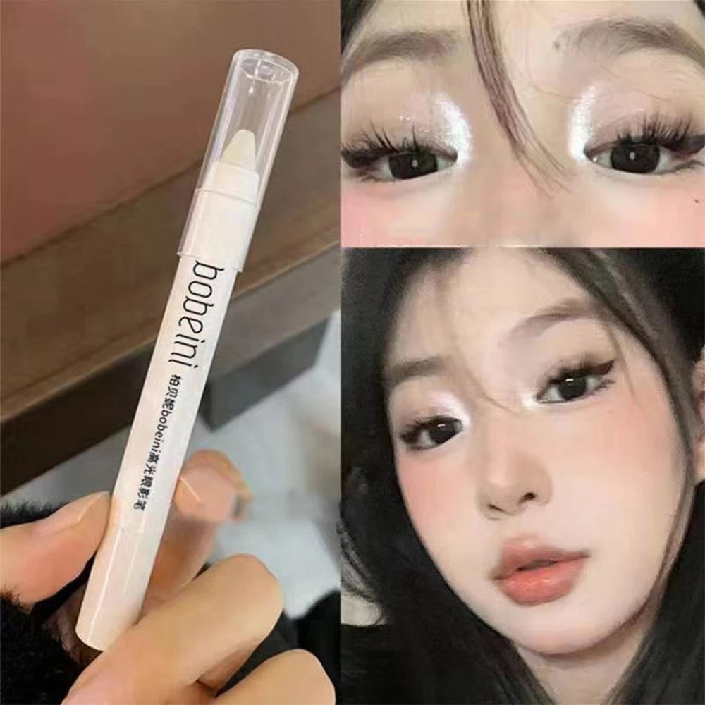 Highlighter,Brightening,Silkworm Pen,Pearlescent,Matte,Burst Eyeshadow Pencil,Makeup,Eye Makeup,Long-Lasting Pearlescent Stick
