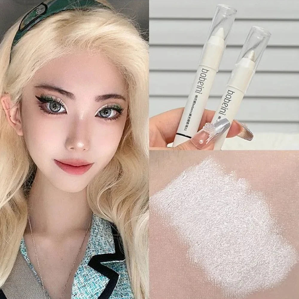 Highlighter,Brightening,Silkworm Pen,Pearlescent,Matte,Burst Eyeshadow Pencil,Makeup,Eye Makeup,Long-Lasting Pearlescent Stick