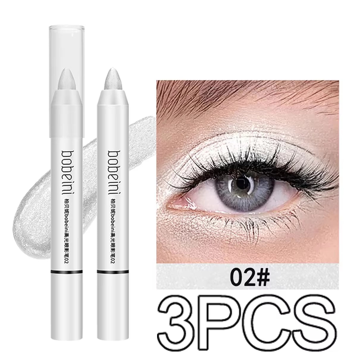 Highlighter,Brightening,Silkworm Pen,Pearlescent,Matte,Burst Eyeshadow Pencil,Makeup,Eye Makeup,Long-Lasting Pearlescent Stick