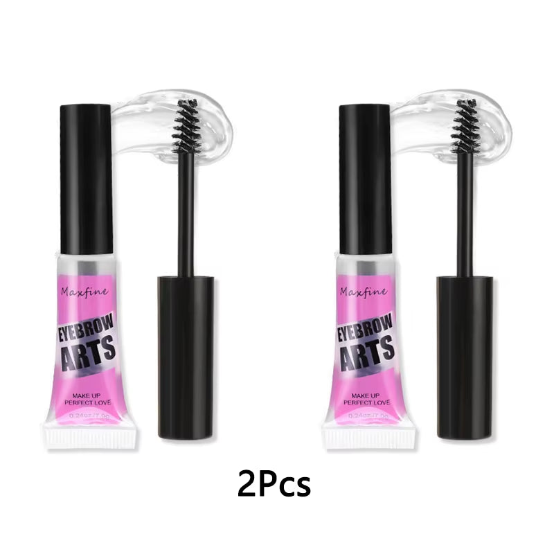 Eyebrow Gel Long-Lasting Fixed Eyebrow Waterproof Quick-Dry Hose Transparent Eyebrow Gel Makeup Eye Makeup