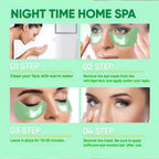 60Pcs Seaweed Hyaluronic Acid Eye Mask to Remove Dark Circles Collagen Eye Patch Facial Care Products