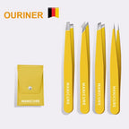 Eyebrow Tweezer Colorful Hair Beauty Fine Hairs Puller Stainless Steel Slanted Eye Brow Clips Removal Makeup Tools